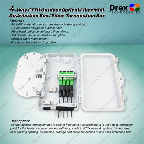 distribution box cable|fiber optic outlet box.